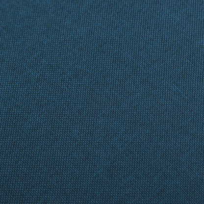 Barhocker 2 Stk. Blau Stoff