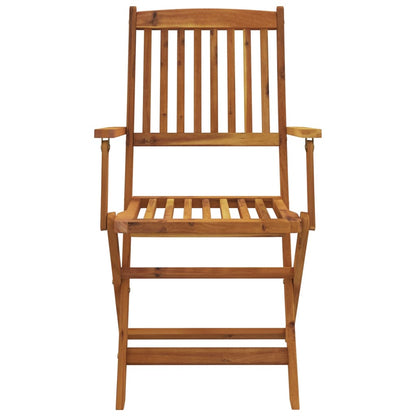 5-tlg. Garten-Essgruppe Klappbar Massivholz Akazie