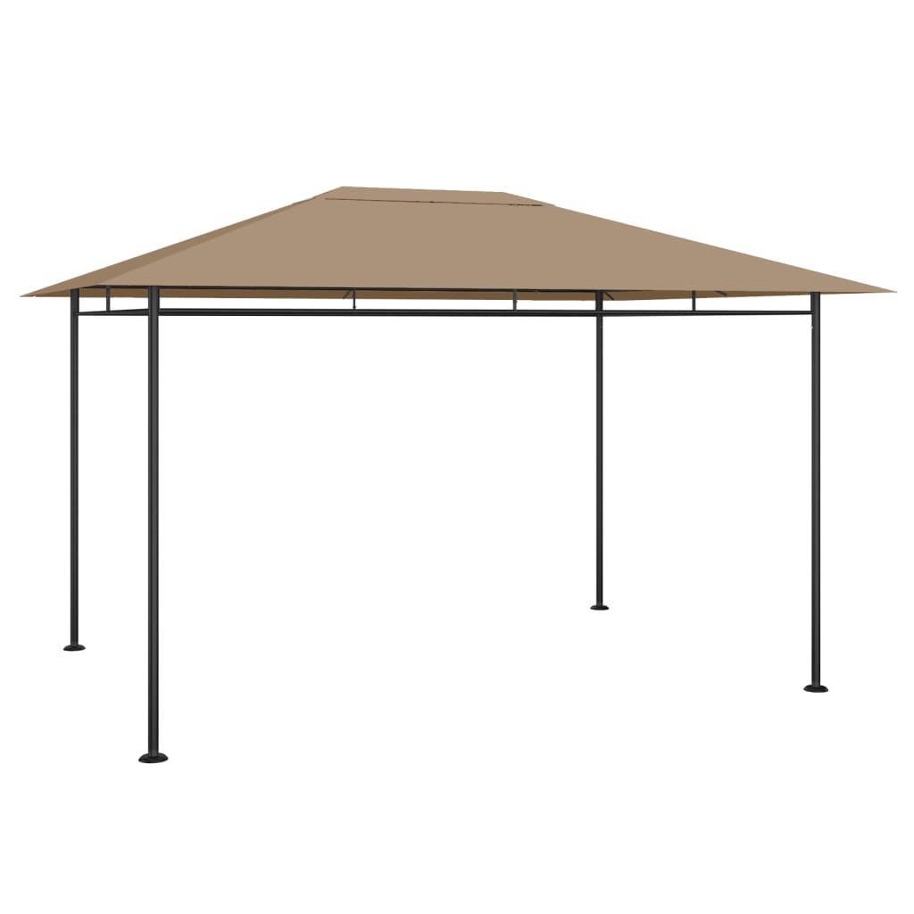 Pavillon 384x281x270 cm Taupe 180 g/m²