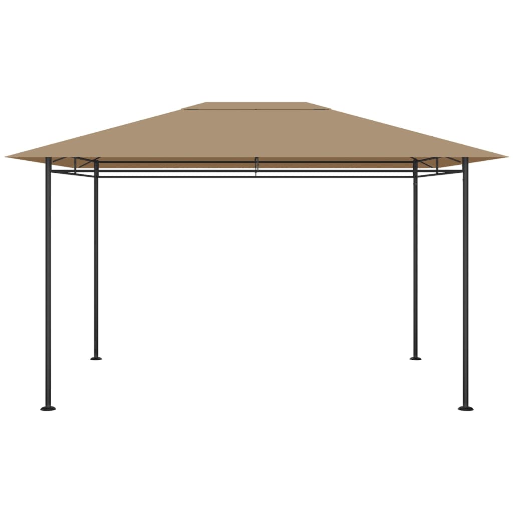 Pavillon 384x281x270 cm Taupe 180 g/m²