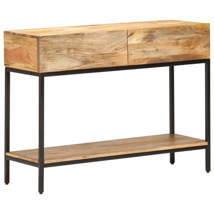 Konsolentisch 100x35x76 cm Mango Massivholz