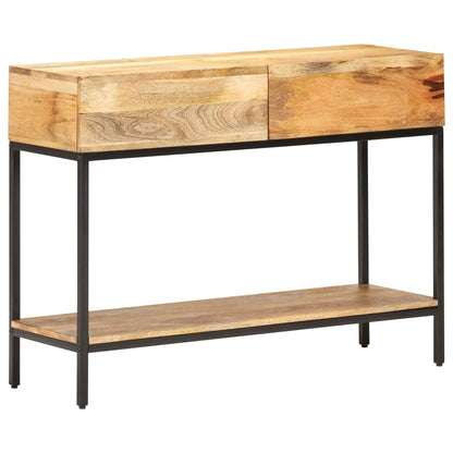 Konsolentisch 100x35x76 cm Mango Massivholz
