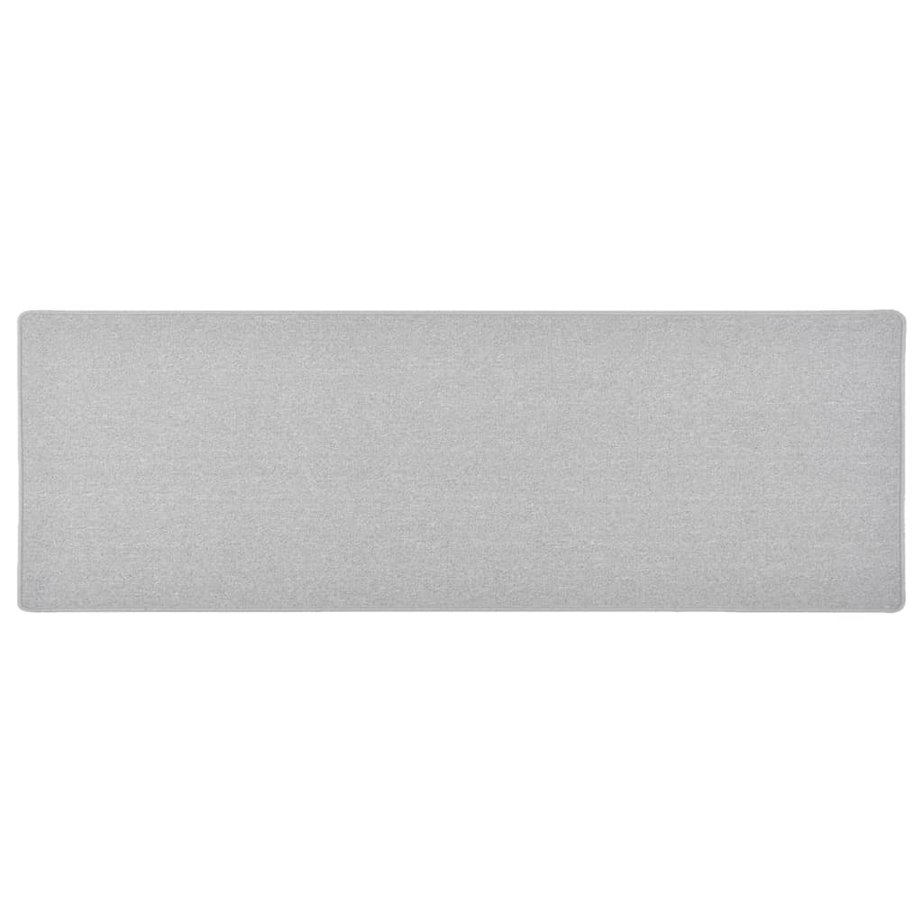 Teppichläufer Hellgrau 50x150 cm