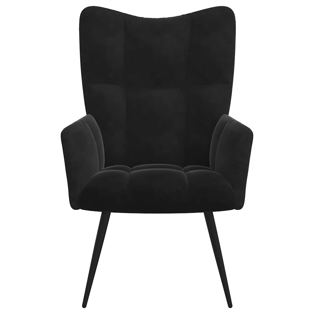 Relaxsessel Schwarz Samt