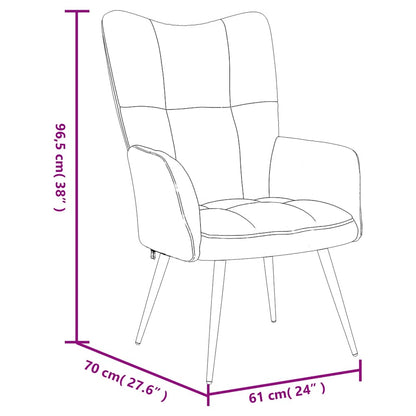 Relaxsessel Schwarz Samt