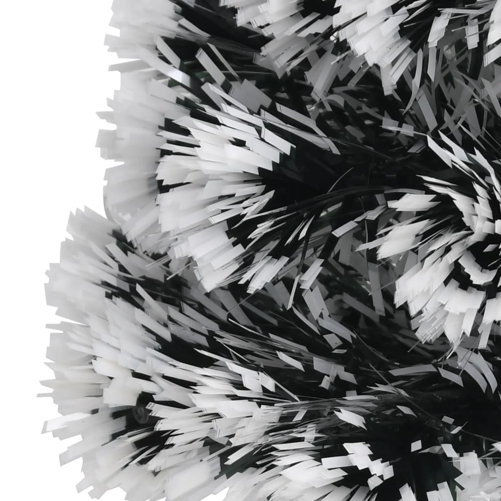 Weihnachtsbaum mit Beleuchtung Grün und Weiß 64cm Glasfaser