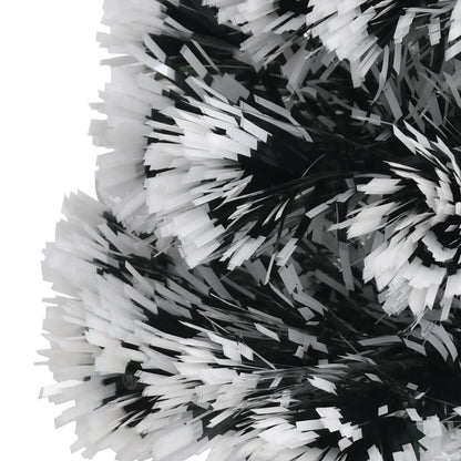 Weihnachtsbaum mit Beleuchtung Grün und Weiß 64cm Glasfaser