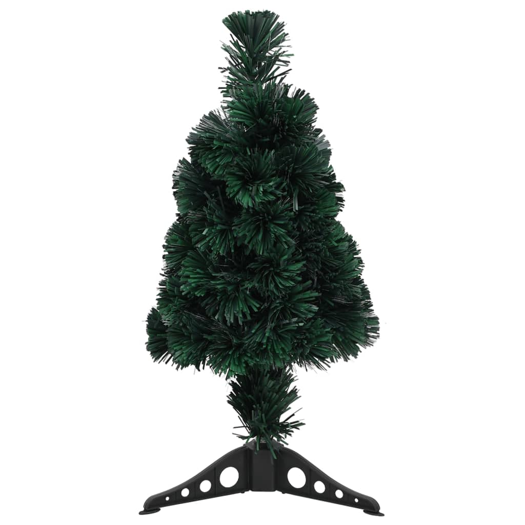 Künstlicher Weihnachtsbaum Schlank mit Ständer und LED 64 cm Glasfaser