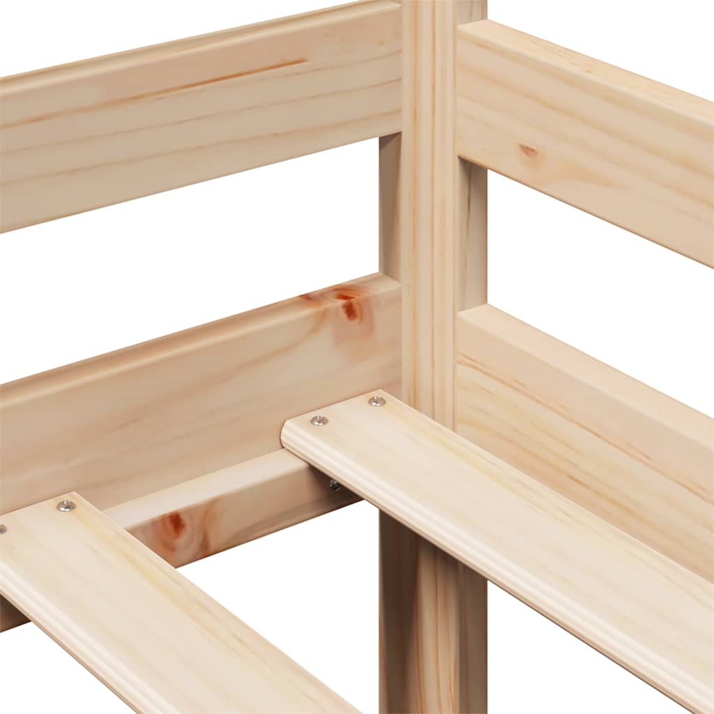 Tagesbett mit Schubladen 90x190 cm Massivholz Kiefer