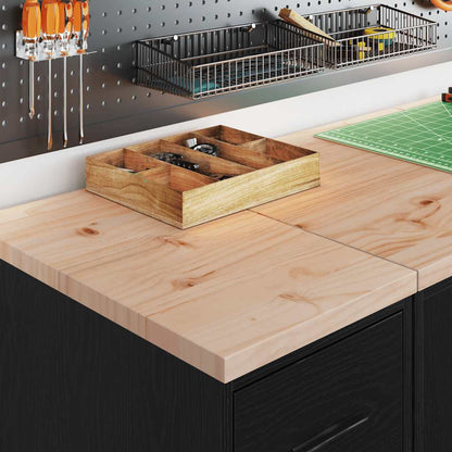 Garagenschränke 2 Stk. Schwarz Holzwerkstoff