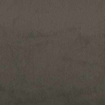 Barhocker Dunkelgrau Samt