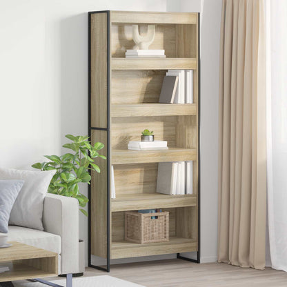 Bücherregal  Sonoma 80 x 30 x 155 cm Holzwerkstoff