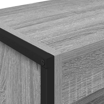 Bücherregal Graues Sonoma 80 x 30 x 155 cm Holzwerkstoff