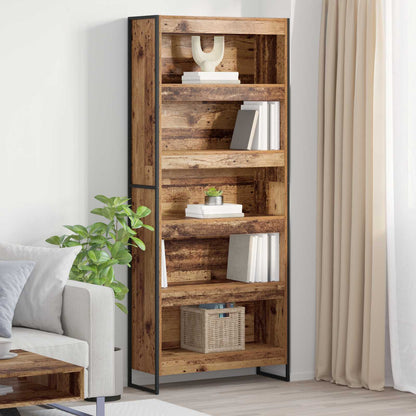Bücherregal  Altholz 80 x 30 x 155 cm Holzwerkstoff