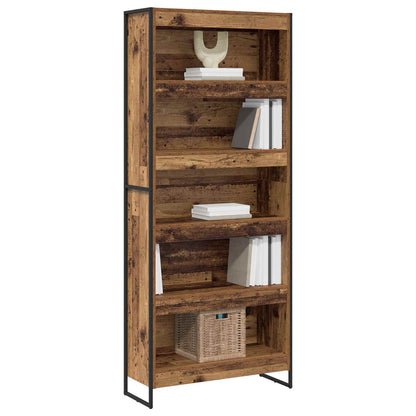 Bücherregal  Altholz 80 x 30 x 155 cm Holzwerkstoff