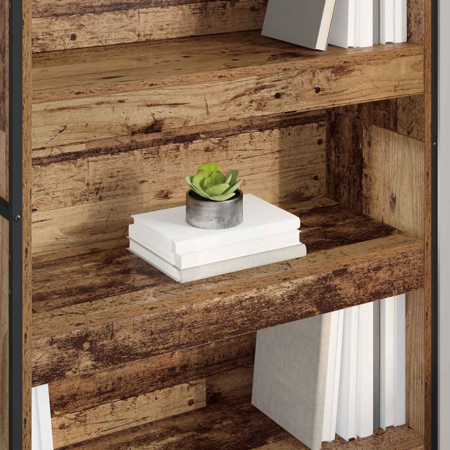 Bücherregal  Altholz 80 x 30 x 155 cm Holzwerkstoff