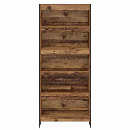Bücherregal  Altholz 80 x 30 x 155 cm Holzwerkstoff