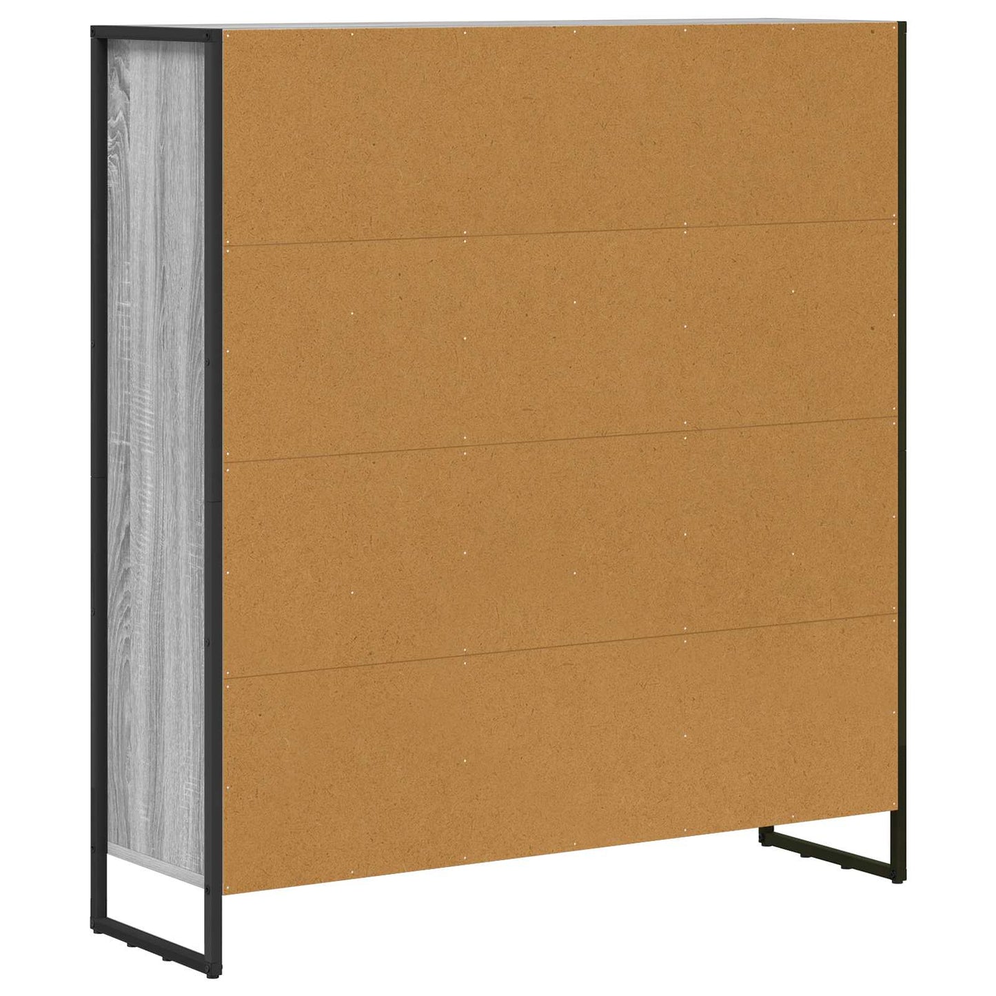 Bücherregal  Graues Sonoma 99,5 x 30 x 108,5 cm