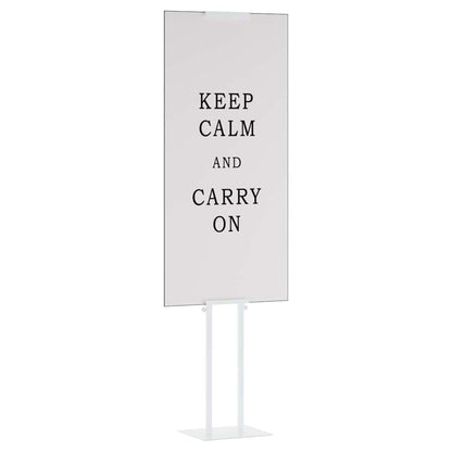 Messestände 2 pcs Weiß 30 x 24 x 208 cm Eisen