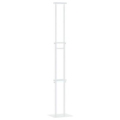 Messestände 2 pcs Weiß 30 x 24 x 208 cm Eisen