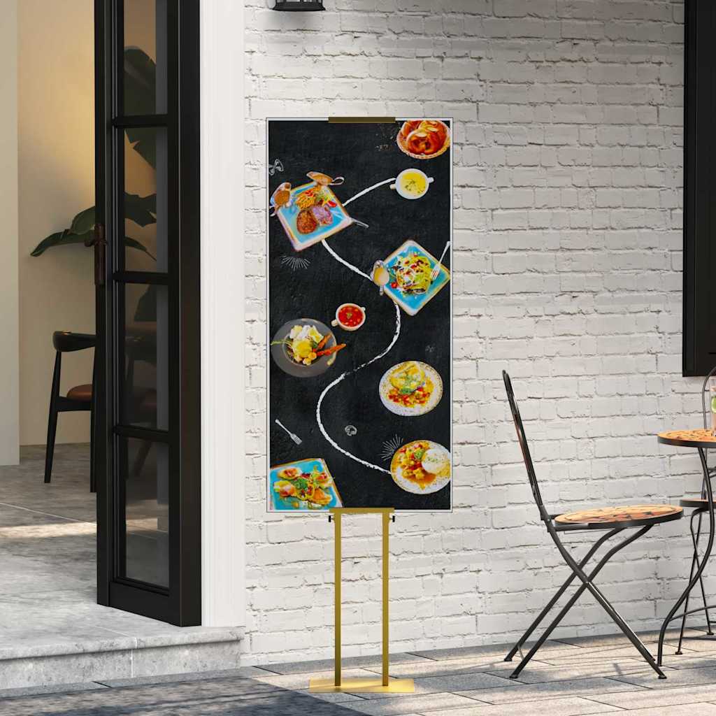 Messestände 2 pcs Gold 30 x 24 x 208 cm Eisen