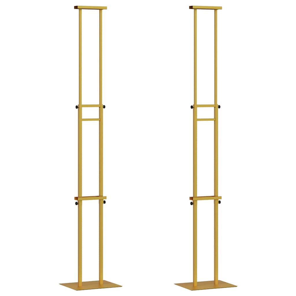 Messestände 2 pcs Gold 30 x 24 x 208 cm Eisen
