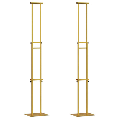 Messestände 2 pcs Gold 30 x 24 x 208 cm Eisen