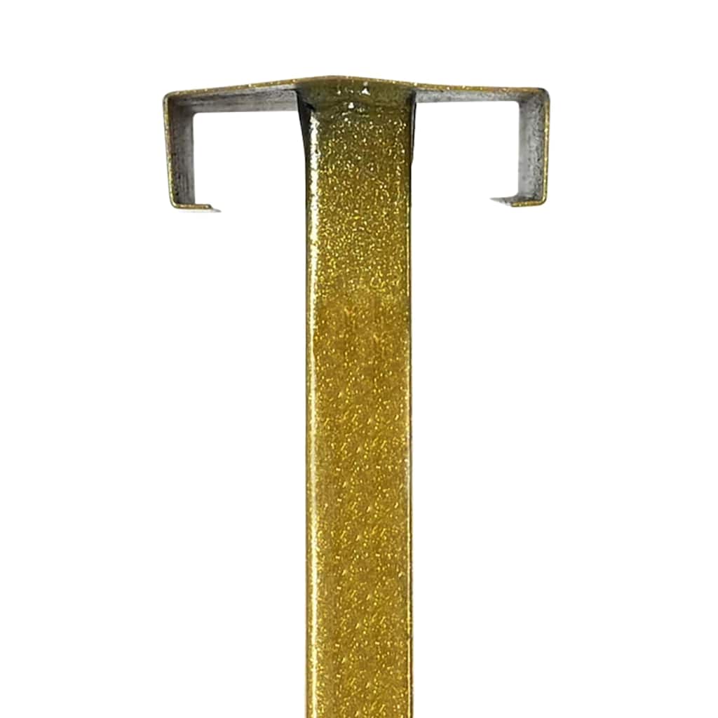 Messestände 2 pcs Gold 30 x 24 x 208 cm Eisen