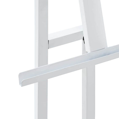 Messestände 2 pcs Weiß 26,5 x 26,5 x 127 cm Stahl