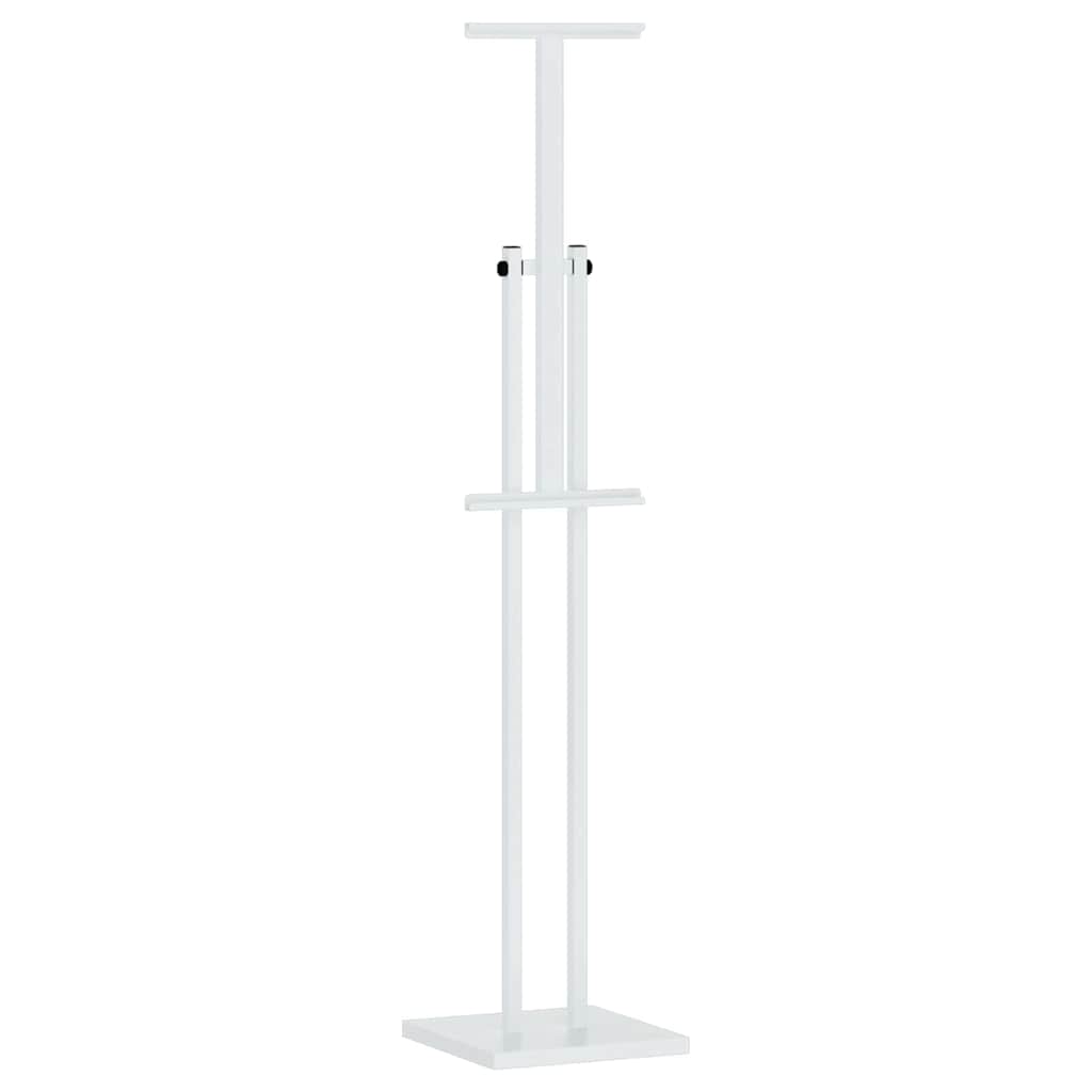 Messestände 2 pcs Weiß 26,5 x 26,5 x 127 cm Stahl