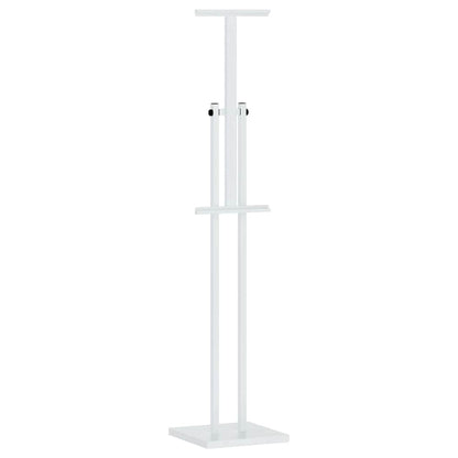 Messestände 2 pcs Weiß 26,5 x 26,5 x 127 cm Stahl