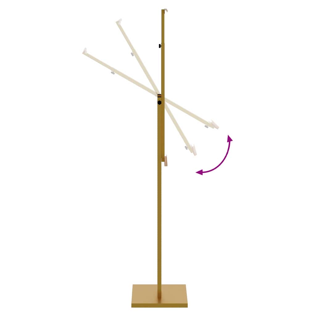 Messestände 2 pcs Gold 26,5 x 26,5 x 127 cm Stahl