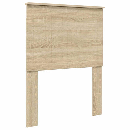 Bettrahmen Sonoma-Eiche 75 x 190 cm Ingenieurs Holz