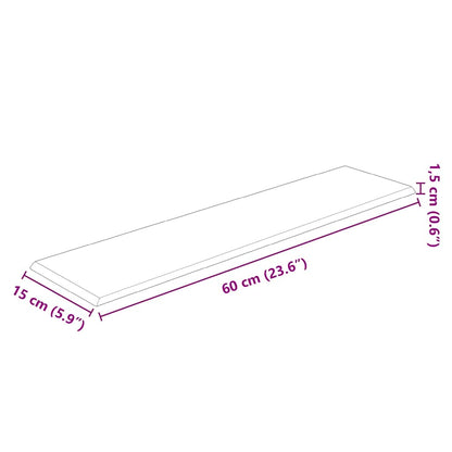 Wandpaneele 12 Stk. Schwarz 60x15 cm Stoff 1,08 m²
