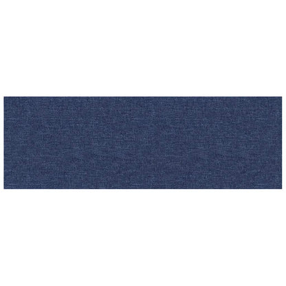 Wandpaneele 12 Stk. Blau 90x30 cm Stoff 3,24 m²