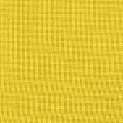 Fußhocker Hellgelb 70x55x41 cm Stoff
