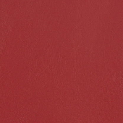 Clubsessel mit Fußhocker Weinrot Kunstleder