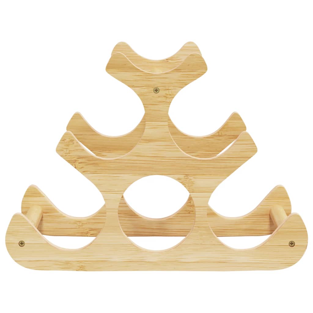 Weinregal für 6 Flaschen 35x18x25,5 cm Bambus