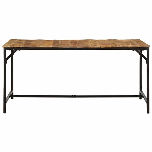 Esstisch 160x80x75 cm Raues Massivholz Mango