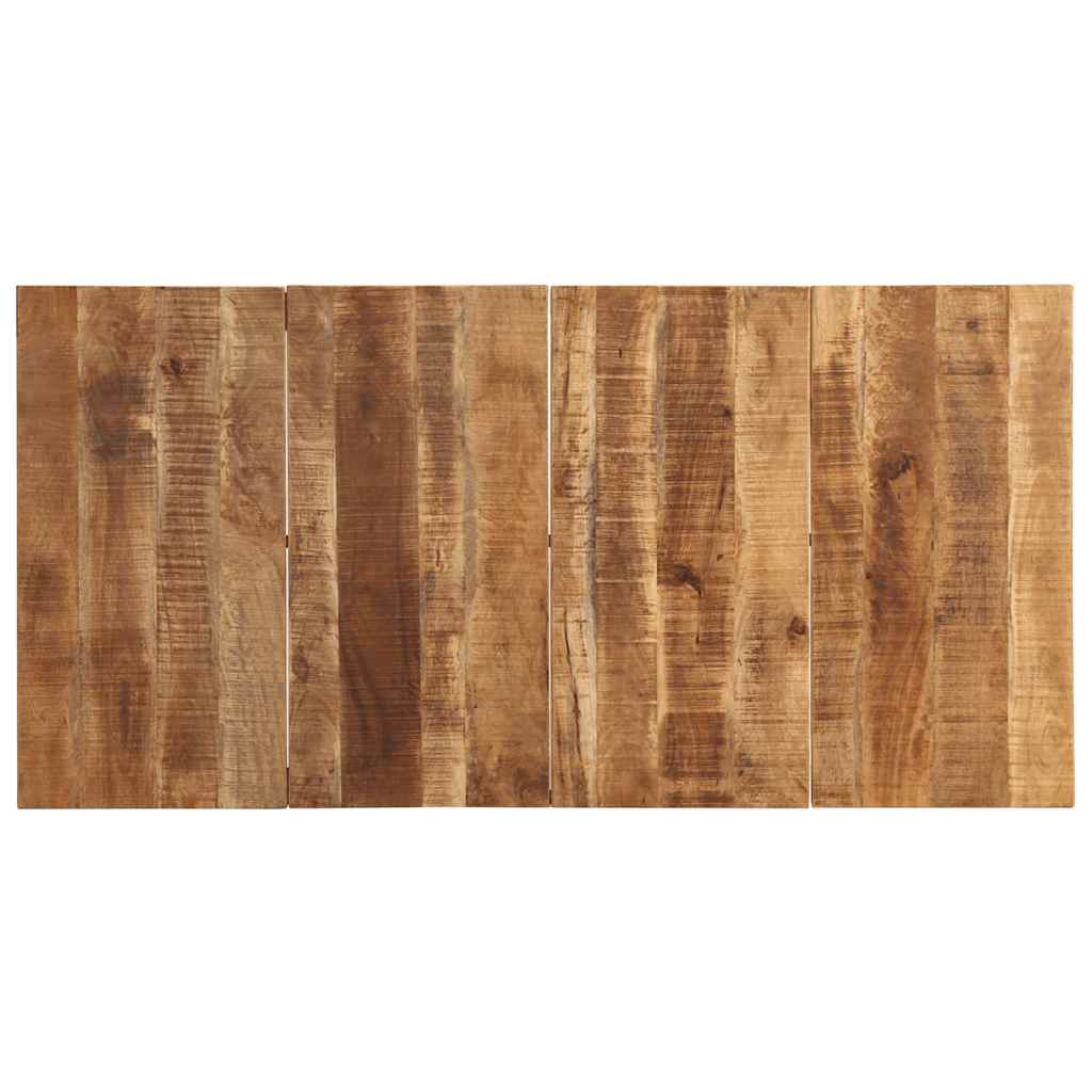 Esstisch 180x90x75 cm Raues Massivholz Mango