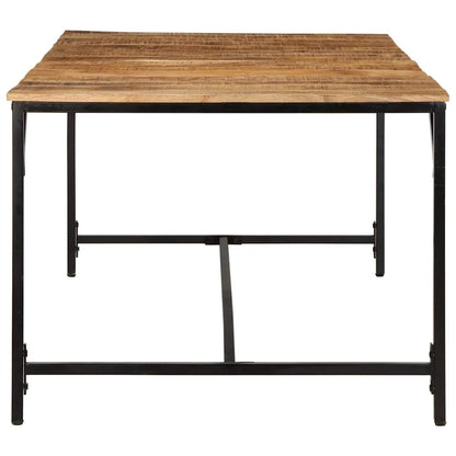 Esstisch 200x100x75 cm Raues Massivholz Mango