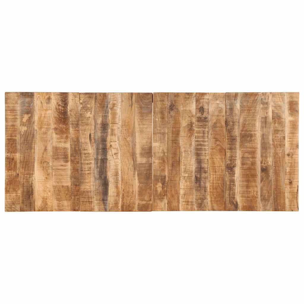Esstisch 220x90x75 cm Raues Massivholz Mango