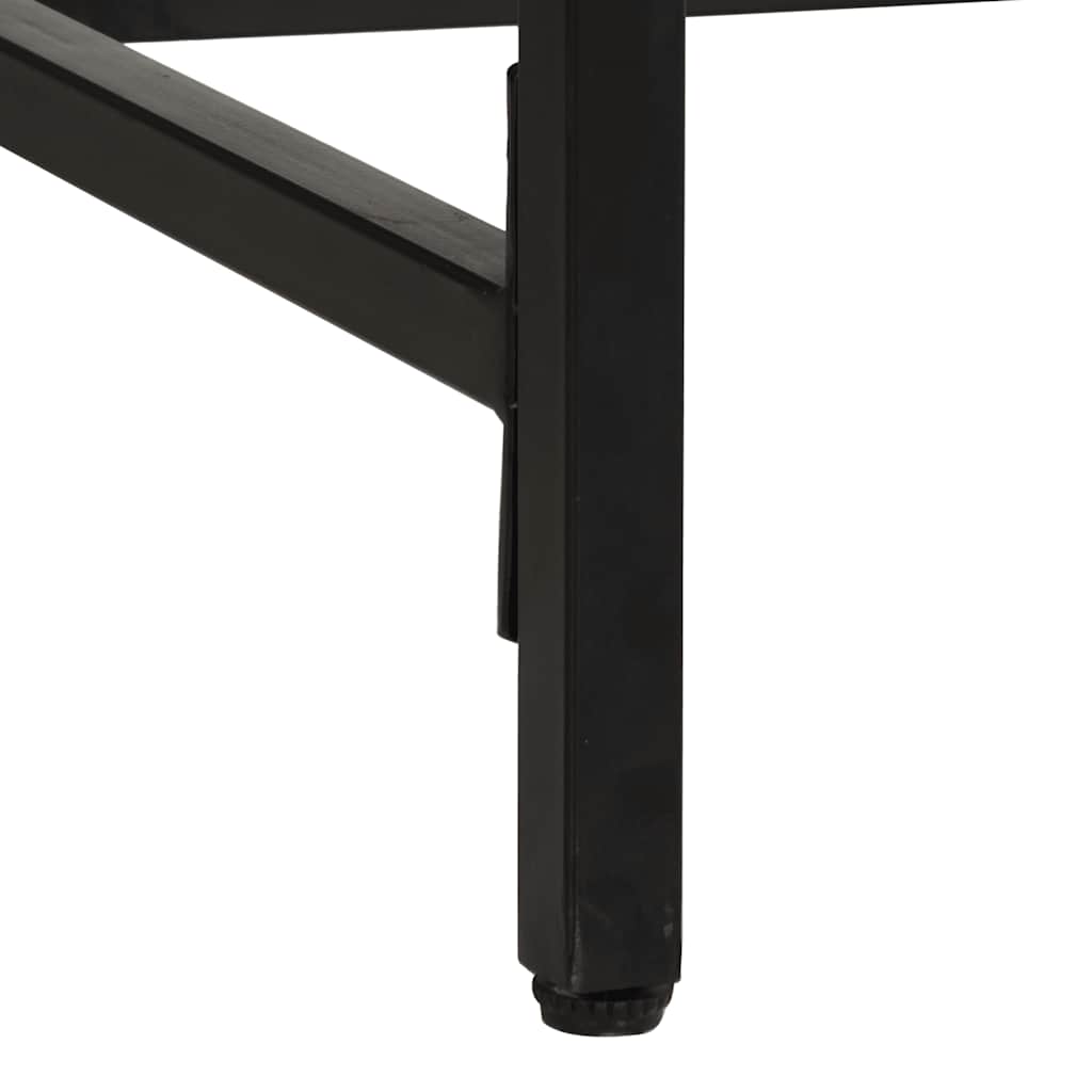 Esstisch 220x90x75 cm Raues Massivholz Mango