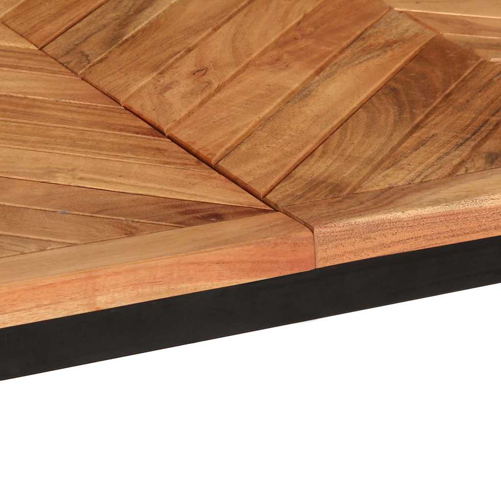 Esstisch 140x70x75 cm Massivholz Akazie