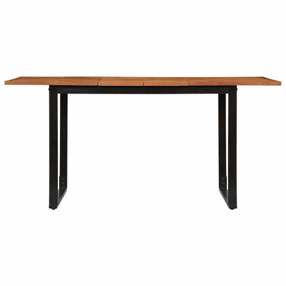 Esstisch 160x80x75 cm Massivholz Akazie