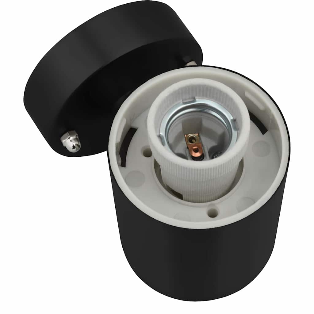 Außenwandlampen 2 pcs Schwarz 12 x 7.5 x 27 cm Edelstahl