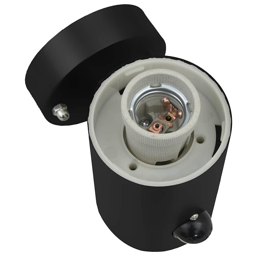 Außenwandleuchte Schwarz 12 x 7.5 x 29 cm Edelstahl