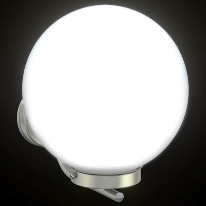 Außenwandleuchte Silber 29 x 25 x 33 cm Edelstahl und Plastik