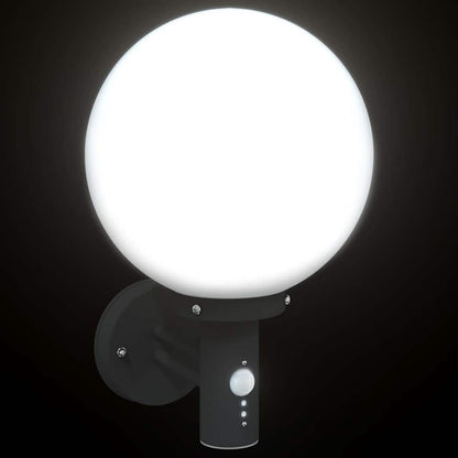 Außenwandleuchte 2 pcs Schwarz 28 x 25 x 38 cm