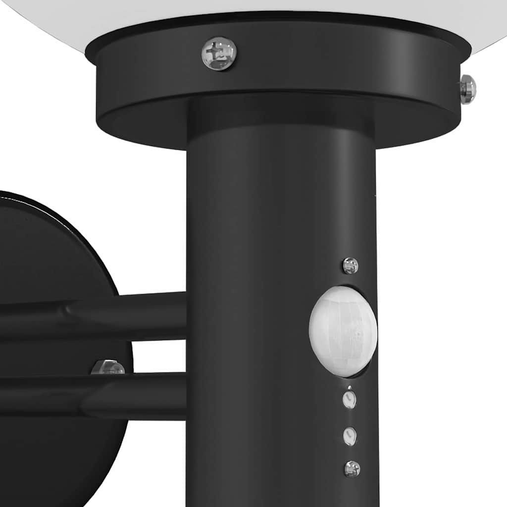 Außenwandleuchte 2 pcs Schwarz 28 x 25 x 38 cm